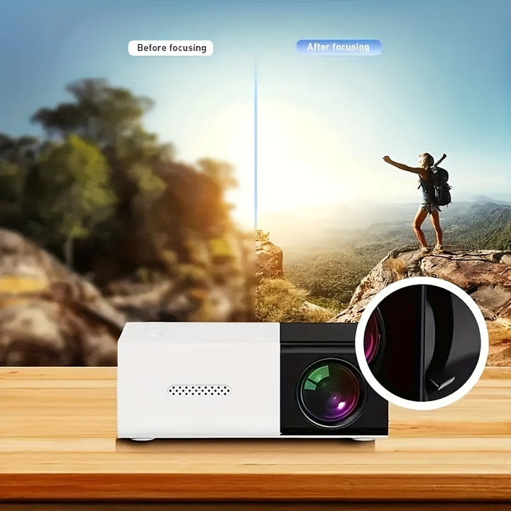 3000+ Lumen Ultra-Bright HD Mini Projector - FOFOPO