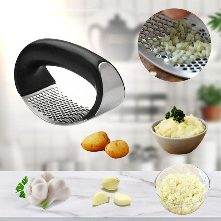 Stainless steel garlic press - FOFOPO