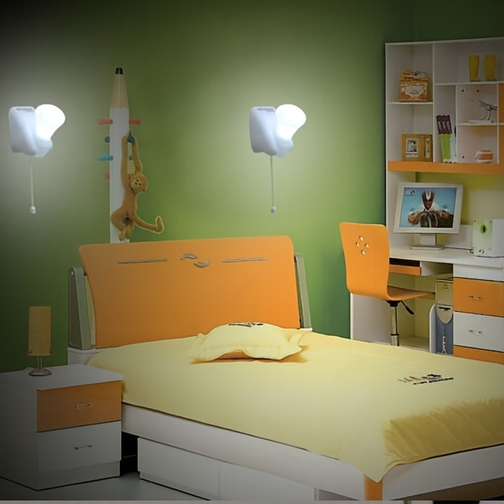 Brighten Up Any Room Instantly with this Portable Battery-Operated LED Wall Light! - FOFOPO