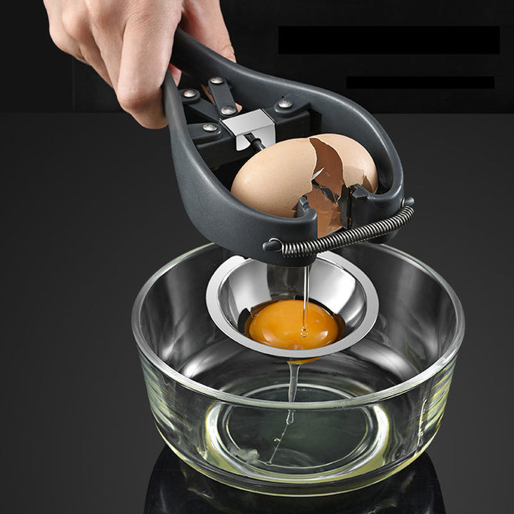 Good helper in the kitchen Multifunctional 2-in-1 Egg Opener-Super Amazing Egg Beating Tool - FOFOPO