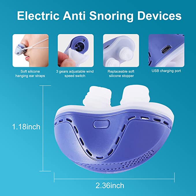 Cpap Machine : Micro-CPAP Anti Snoring Device-Cpap Alternatives-Sleep Apnea Treatment - FOFOPO