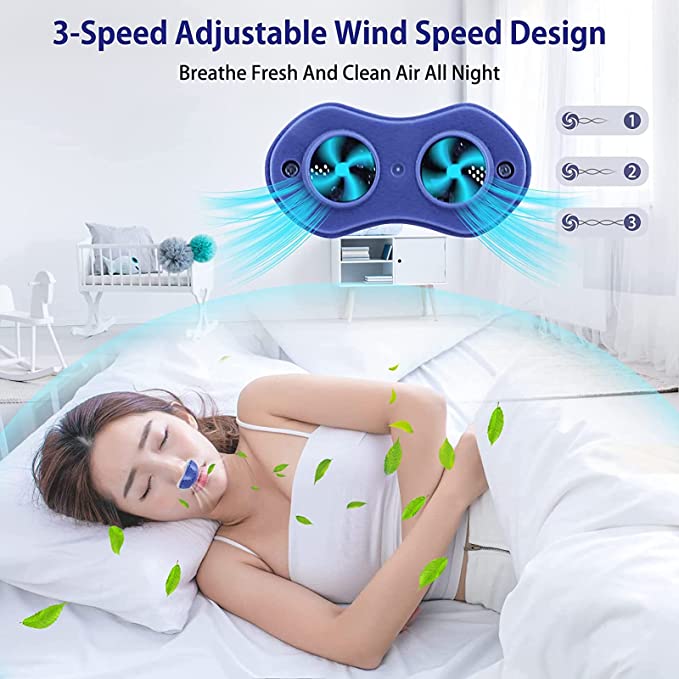 Cpap Machine : Micro-CPAP Anti Snoring Device-Cpap Alternatives-Sleep Apnea Treatment - FOFOPO