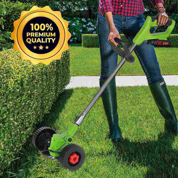 88V Electric Cordless Lawn Grass Weed Wacker Edge Trimmer - FOFOPO