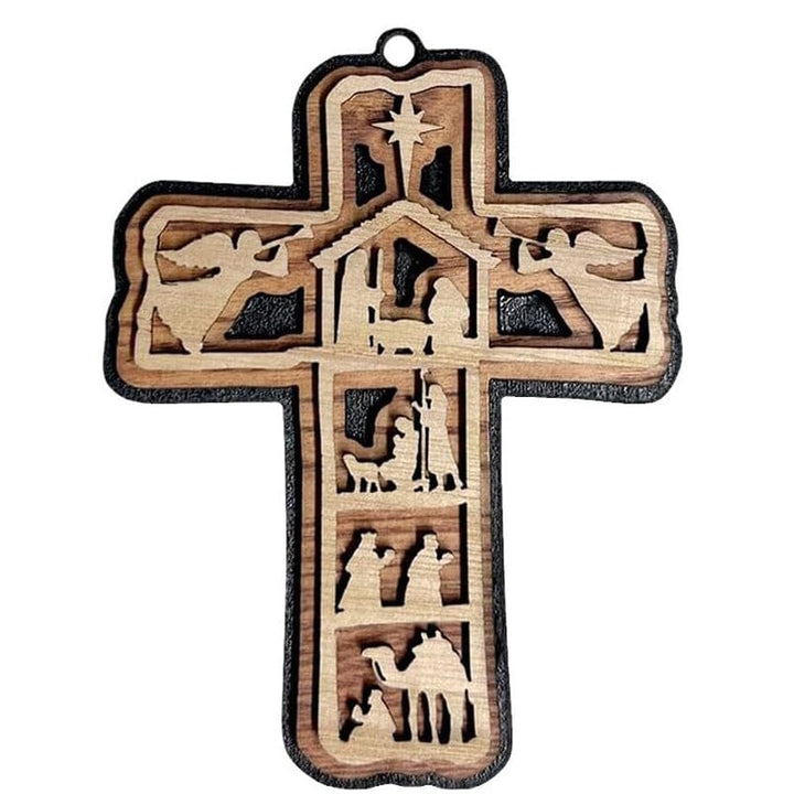 Cross Nativity Ornament - FOFOPO