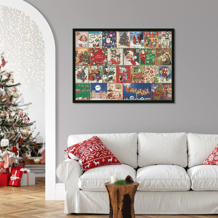 Christmas Advent Calendar Jigsaw Puzzle 1000pcs - FOFOPO