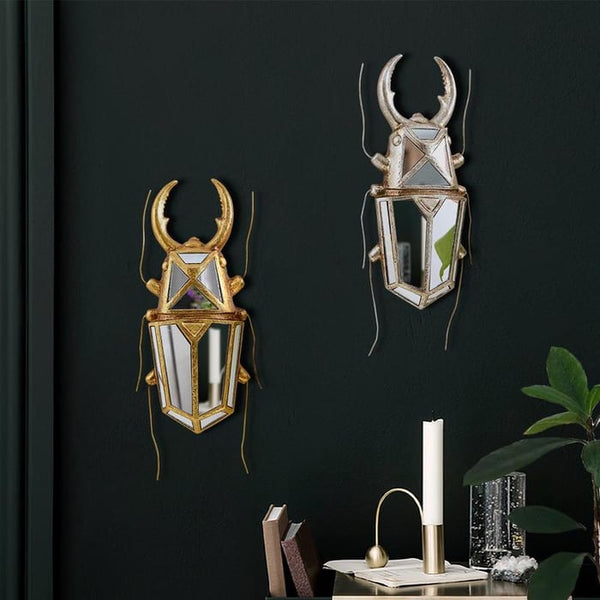 Creative Resin Stag Beetle Wall Decor