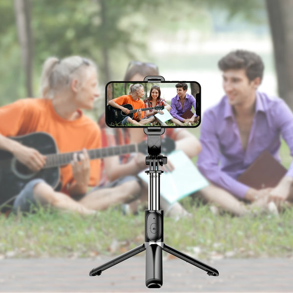 Pro-Quality All-in-1 Smartphone Tripod Stand - Ultra-Portable Selfie Stick - FOFOPO