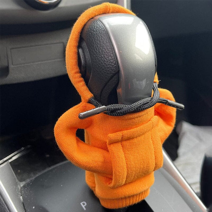 Universal Car Gear Shift Knob Hoodie Cover Funny Car Interior Gear Lever Decor - FOFOPO