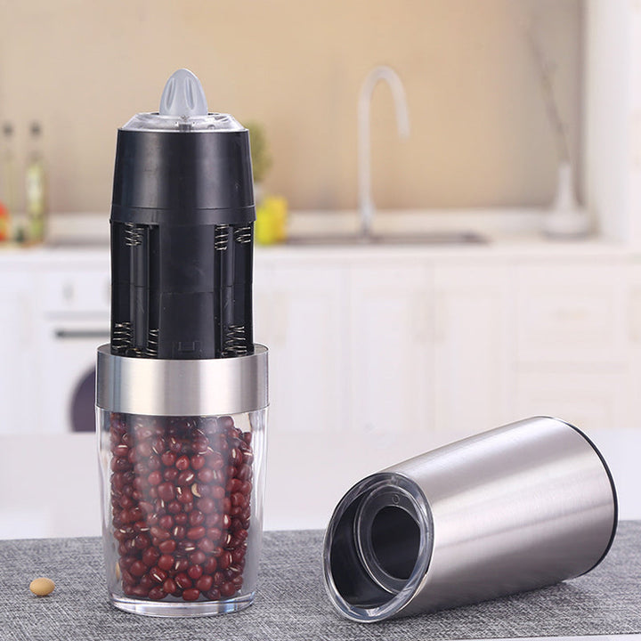 Automatic Electric Gravity Induction Salt and Pepper Grinder - FOFOPO