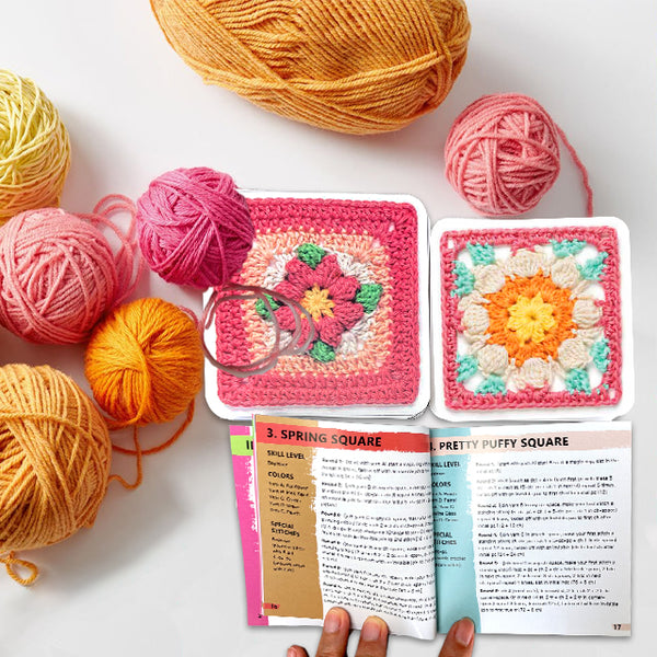 [50 Mix & Match Designs]The Granny Square Card Deck
