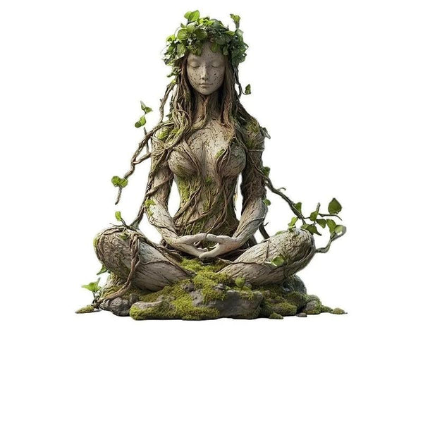 Bohemian goddess statue desktop decoration ornaments art style