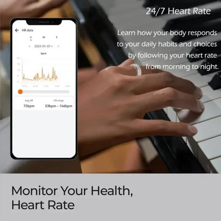 Blood Pressure Smart Ring-Effortlessly Monitor Your Blood Pressure Anytime - FOFOPO