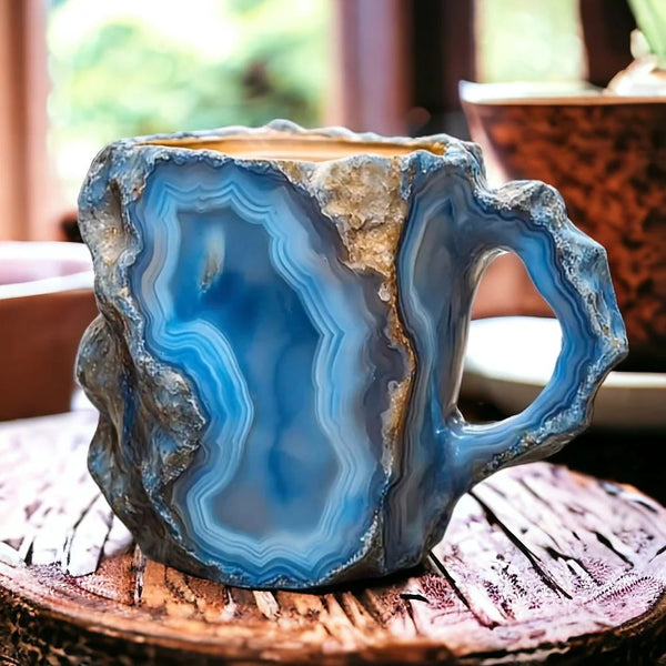 Mashions 2024 New Mineral Crystal Coffee Mugs