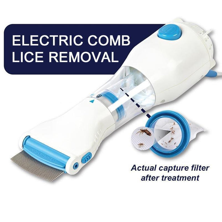 Electric Lice Comb Head Vacuum Lice Removal without Chemical - FOFOPO