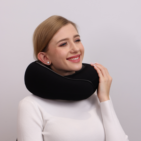 Travel Neck Pillow - Comfortable and full Neck Support - FOFOPO