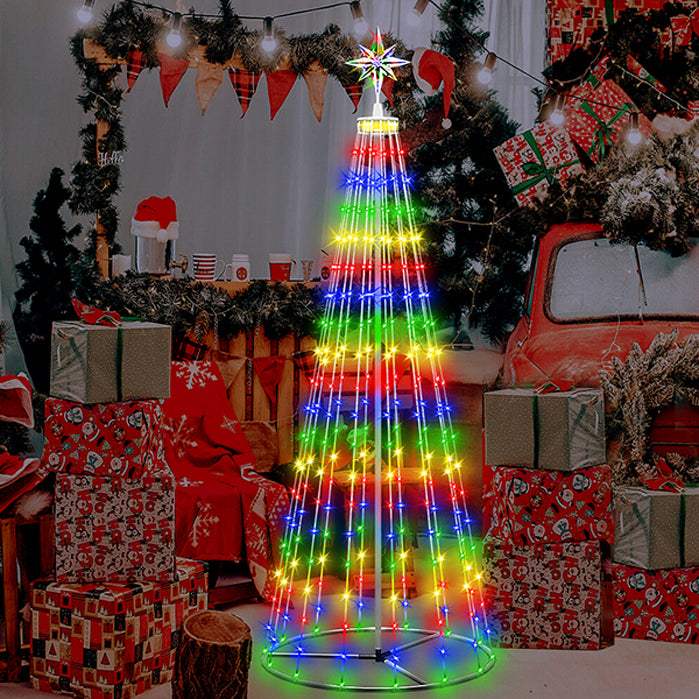 Multicolor LED Animated Lightshow Christmas Tree For Outdoor - FOFOPO