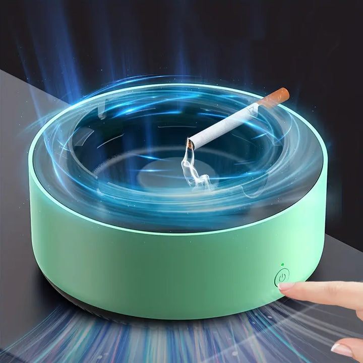 Smart Cigarette Ashtray Air Purifier, Remove Secondhand Smoke And Tobacco Odor Instantly - FOFOPO