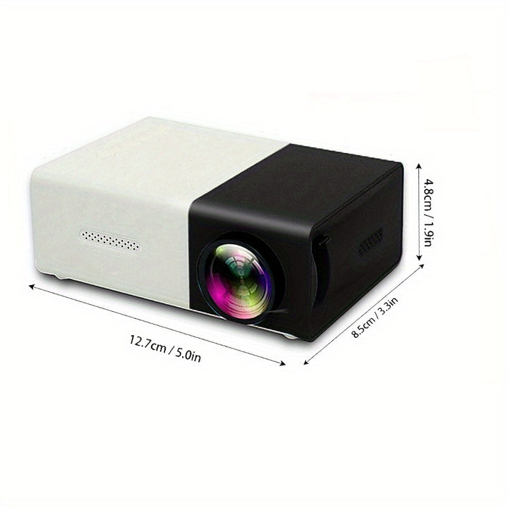 HD Mini Projector, Portable Outdoor Movie Projector - FOFOPO