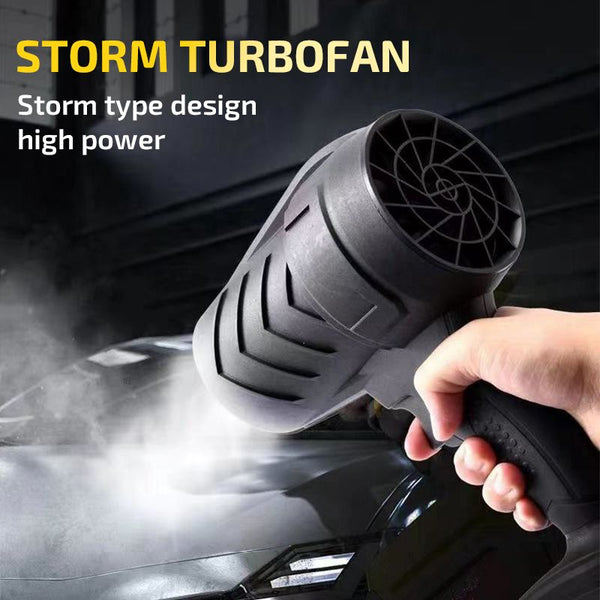 1050W Power + 60-Minute Run Time! Clean & Inflate in One Tool