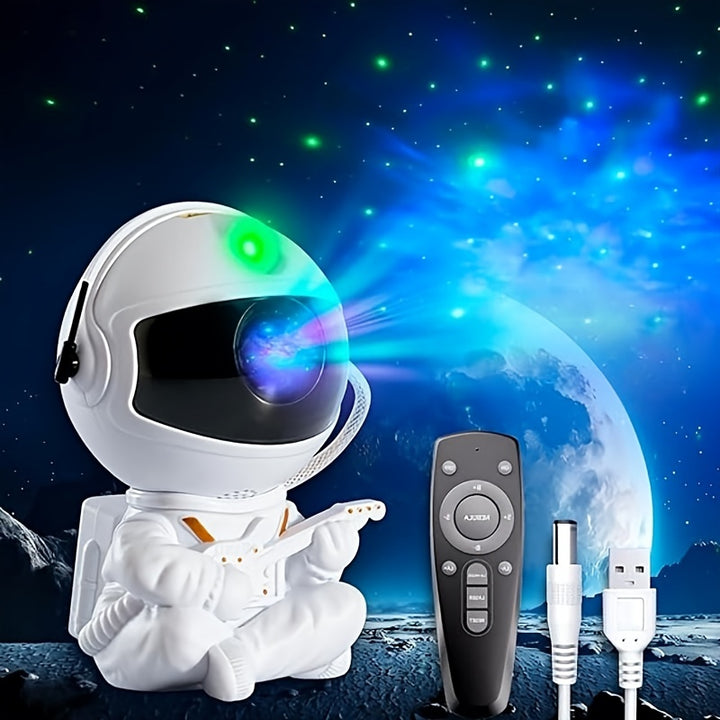 Astronaut Projector Portable design star guitar projector galaxy night light - FOFOPO