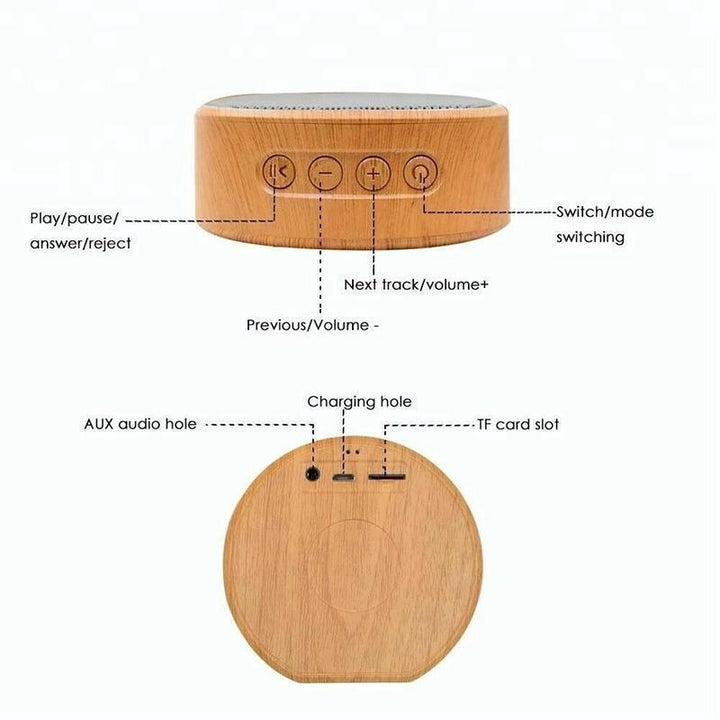 Wood Grain Bluetooth Speaker - FOFOPO