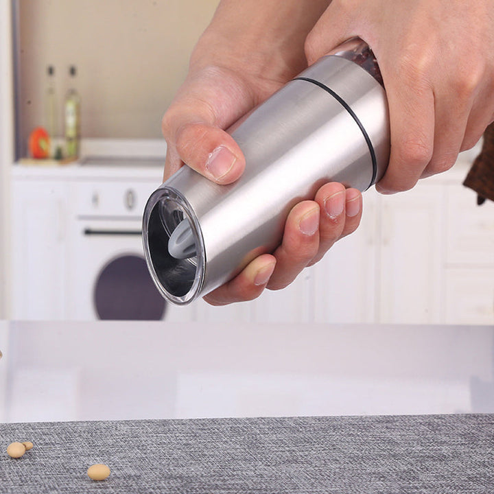 Automatic Electric Gravity Induction Salt and Pepper Grinder - FOFOPO