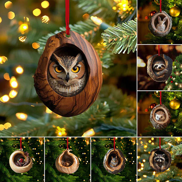 Handmade Animal Christmas Ornament