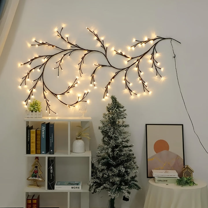 144 Led Branch Cane Light - Perfect Ambiance for Outdoor Spaces, Living Rooms, and Bedrooms - FOFOPO