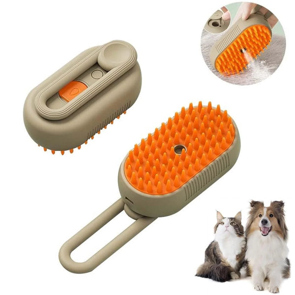 Cat Steam Brush- Perfect Grooming for your pet - FOFOPO