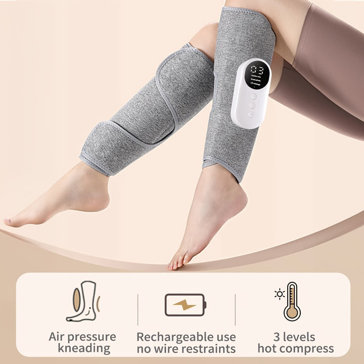 Electric Leg Massager, Charging Calf Air Compression Massager - FOFOPO