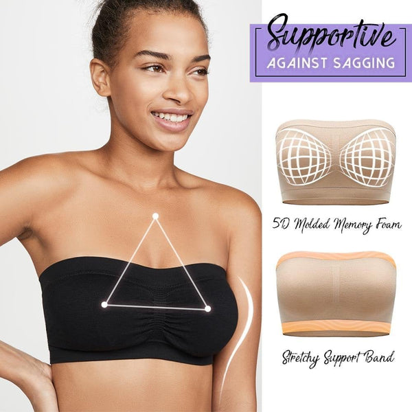 Eversocute Bra -SUPPORTIVE BANDEAU BRA - FOFOPO