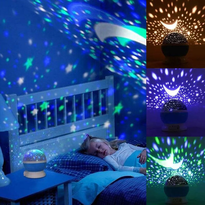 Galaxy Starry Night Light Projector for Kids - FOFOPO