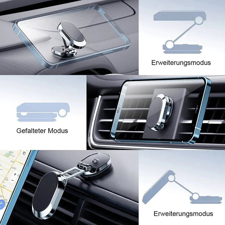 Magnetic cell phone holder for the car - FOFOPO