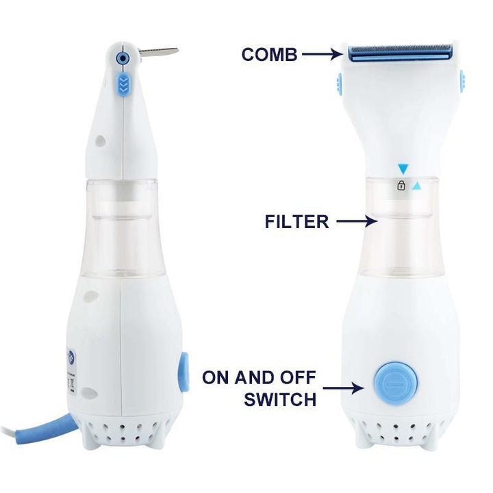 Electric Lice Comb Head Vacuum Lice Removal without Chemical - FOFOPO