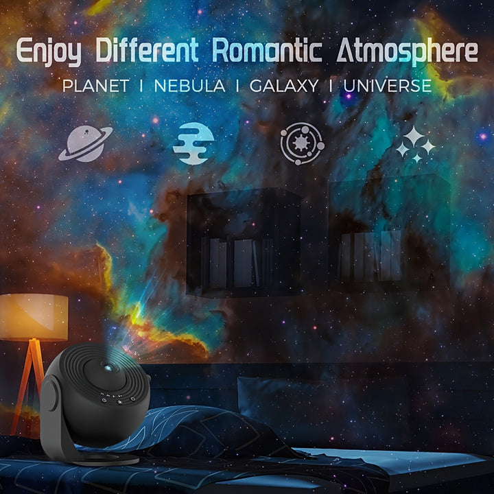 3D Galaxy Projector Night Light - FOFOPO