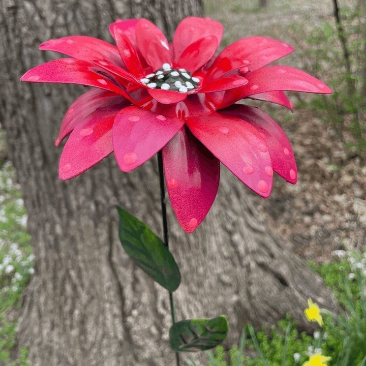 Metal Flowers Garden Stakes - FOFOPO