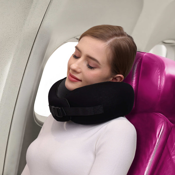 Travel Neck Pillow - Comfortable and full Neck Support - FOFOPO