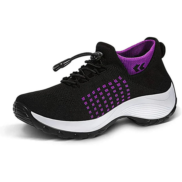 Women's Orthopedic Stretch Cushion Shoes Slip On Walking Shoes