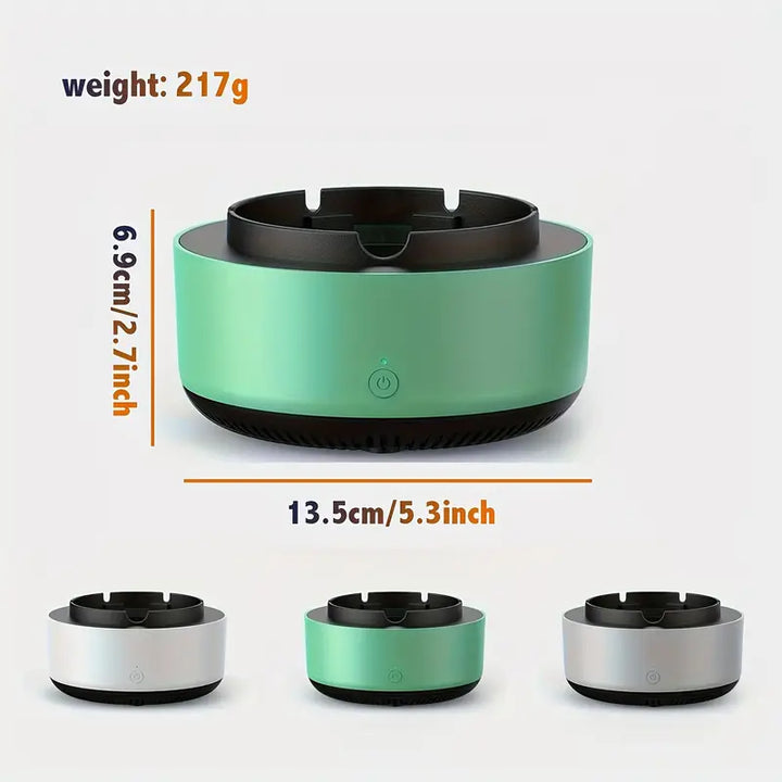 Smart Cigarette Ashtray Air Purifier, Remove Secondhand Smoke And Tobacco Odor Instantly - FOFOPO