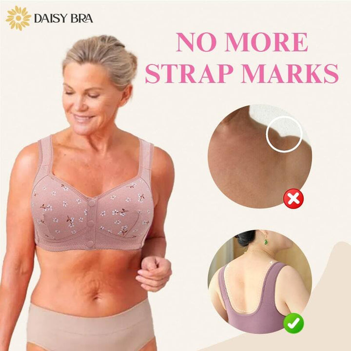 Comfortable & Convenient Front Button Bra - FOFOPO