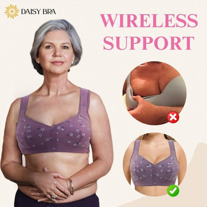 Comfortable & Convenient Front Button Bra - FOFOPO