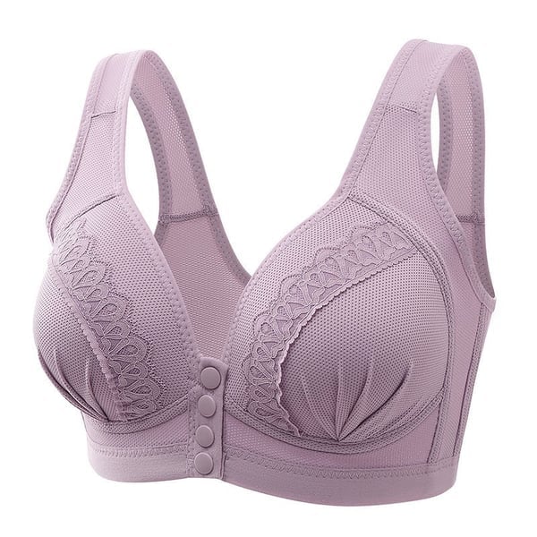 🥰Front Button Breathable Skin-Friendly Cotton Bra - FOFOPO