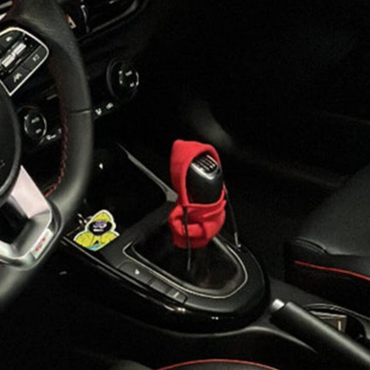 Universal Car Gear Shift Knob Hoodie Cover Funny Car Interior Gear Lever Decor - FOFOPO