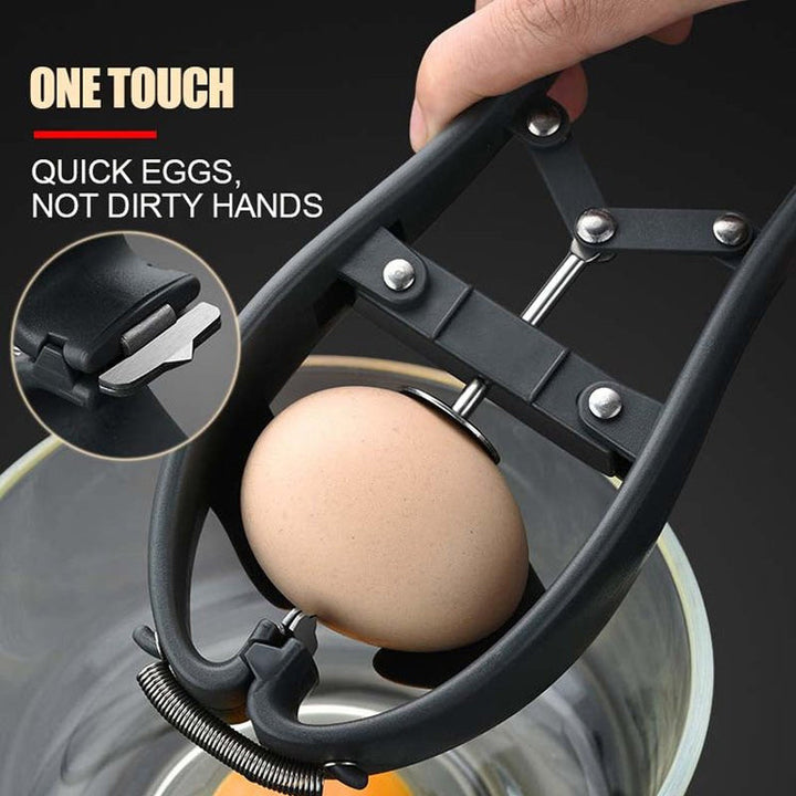 Good helper in the kitchen Multifunctional 2-in-1 Egg Opener-Super Amazing Egg Beating Tool - FOFOPO