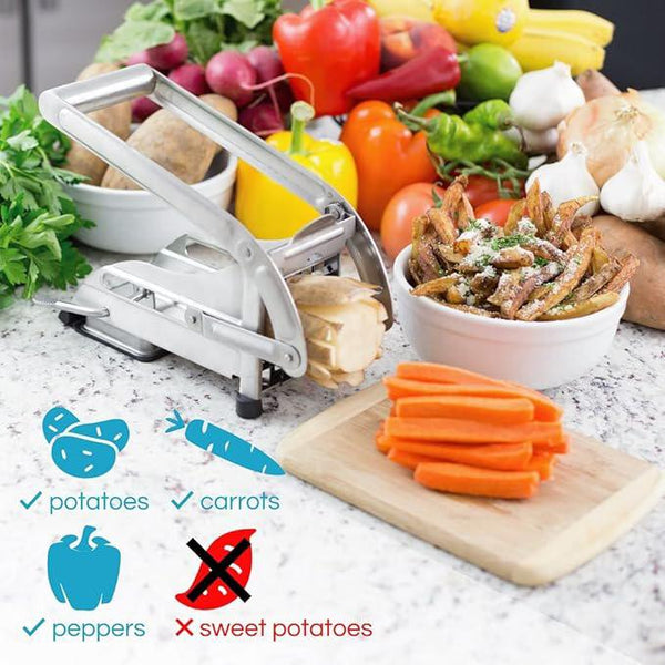 💥HOT SALE 49% OFF-Stainless Steel French Fry Cutter