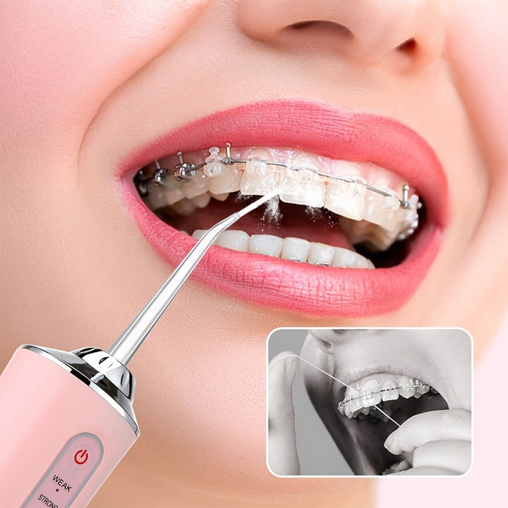 Electric dental flosser oral scaler remove tartar dental calculus dental scaler teeth cleaning scaler - FOFOPO