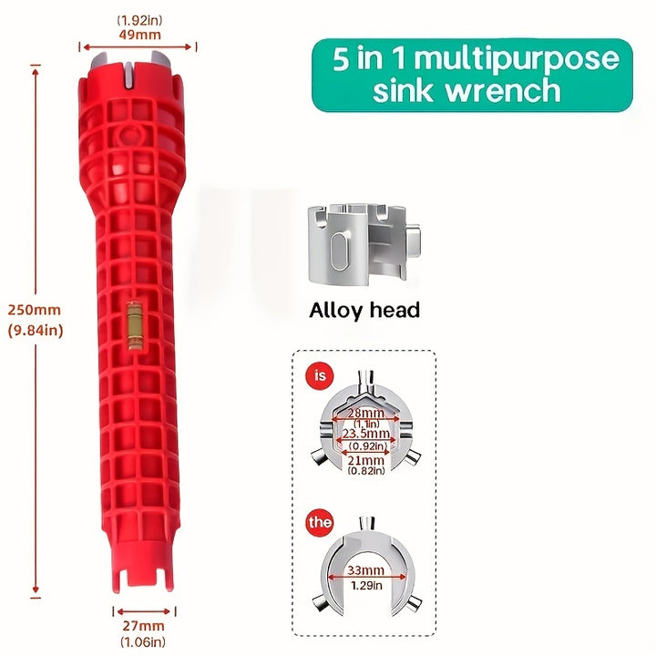 8-in-1 Multifunctional Sink Wrench - FOFOPO