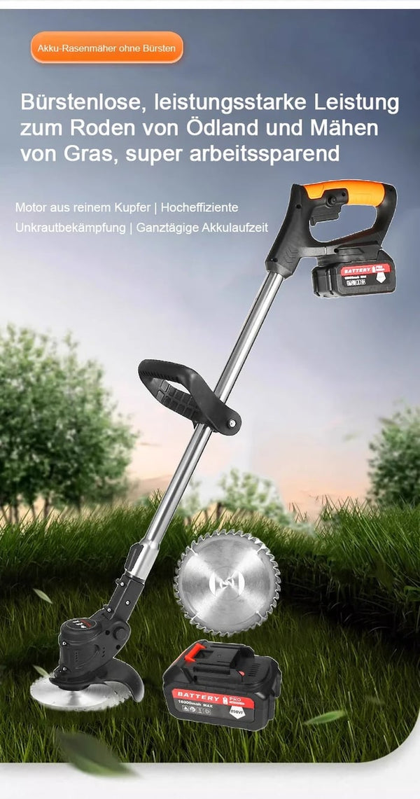 Rechargeable small home weed killer