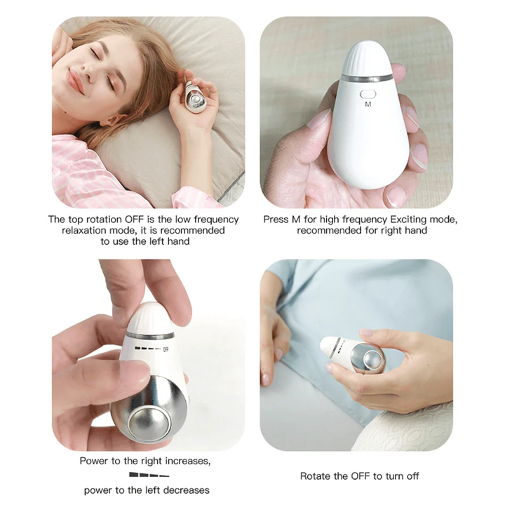 Electrotherapy Sleep Aid For Insomnia | Microcurrent Sleep Therapy Device - FOFOPO