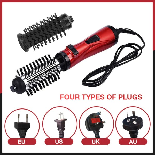 3-in-1 Hot Air Styler and Rotating Hair Dryer for Dry Hair, Curl Hair, Straighten Hair - FOFOPO